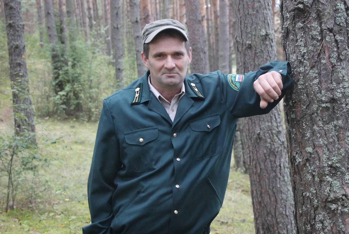 Лес для лесничего Анатолия Трофимова стал вторым домом