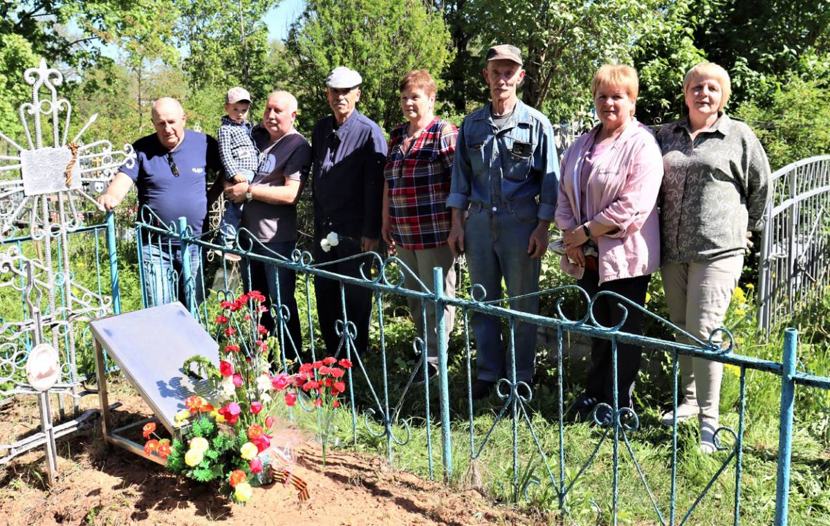 Участники памятной поездки в Речки