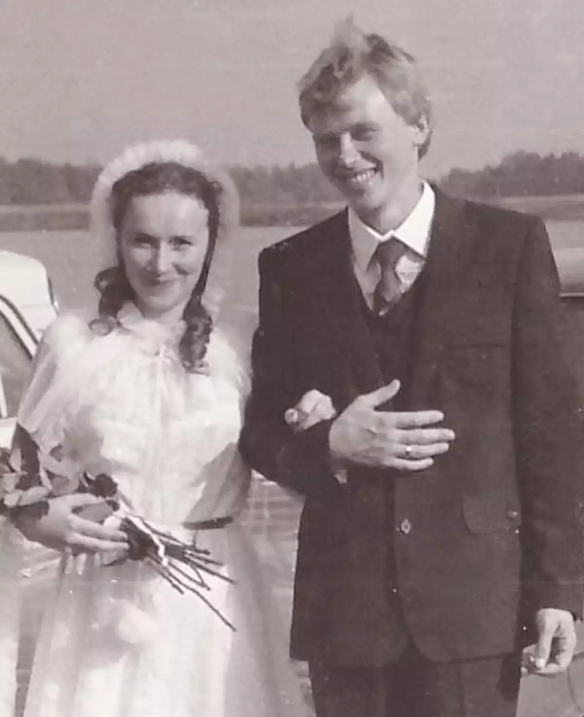 Семья Геринг в день регистрации брака (август, 1984 год)