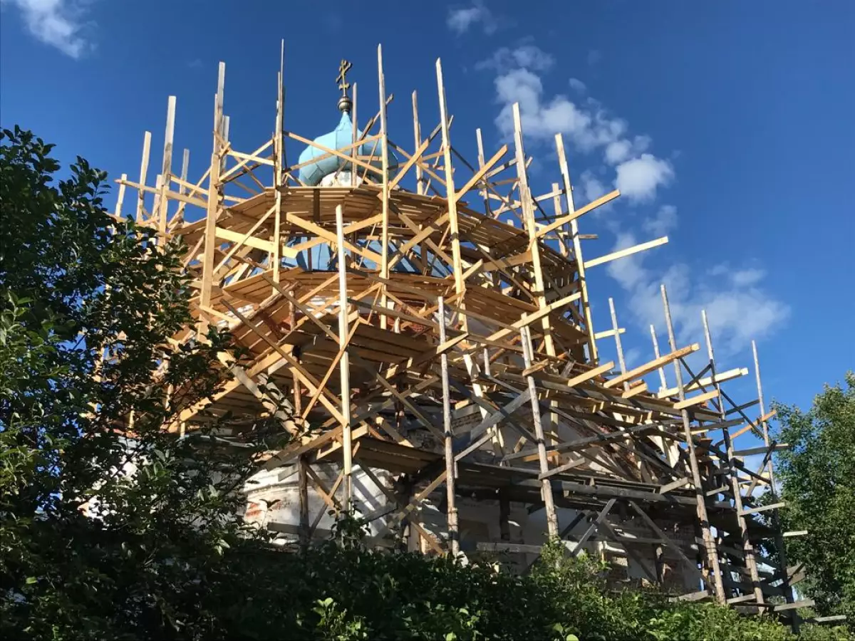 В Марёве обсудили вопрос финансирования ремонта Успенского храма