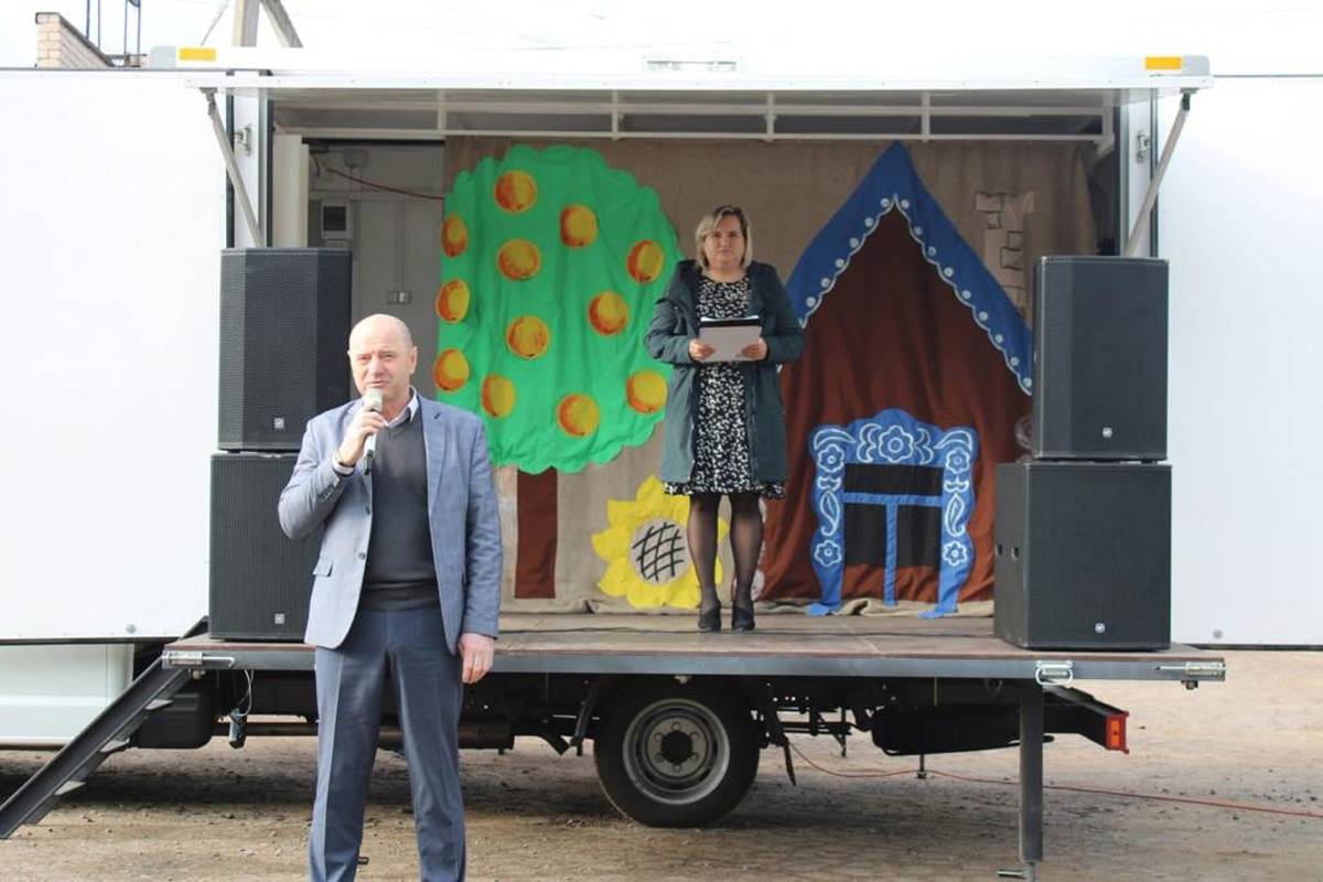 Марёвские культработники впервые опробовали автоклуб в работе