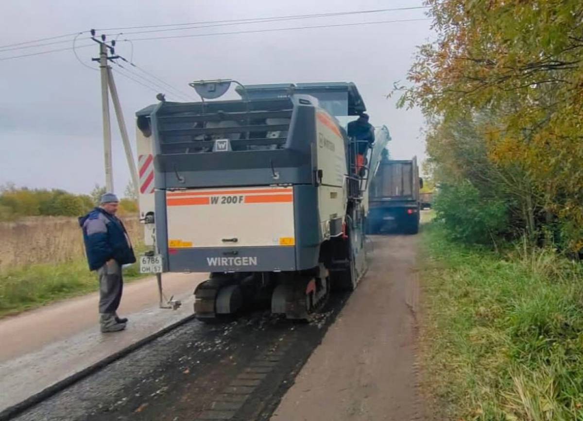 Участок дороги протяженностью 2,3 километра восстановят с применением двух методов ремонта