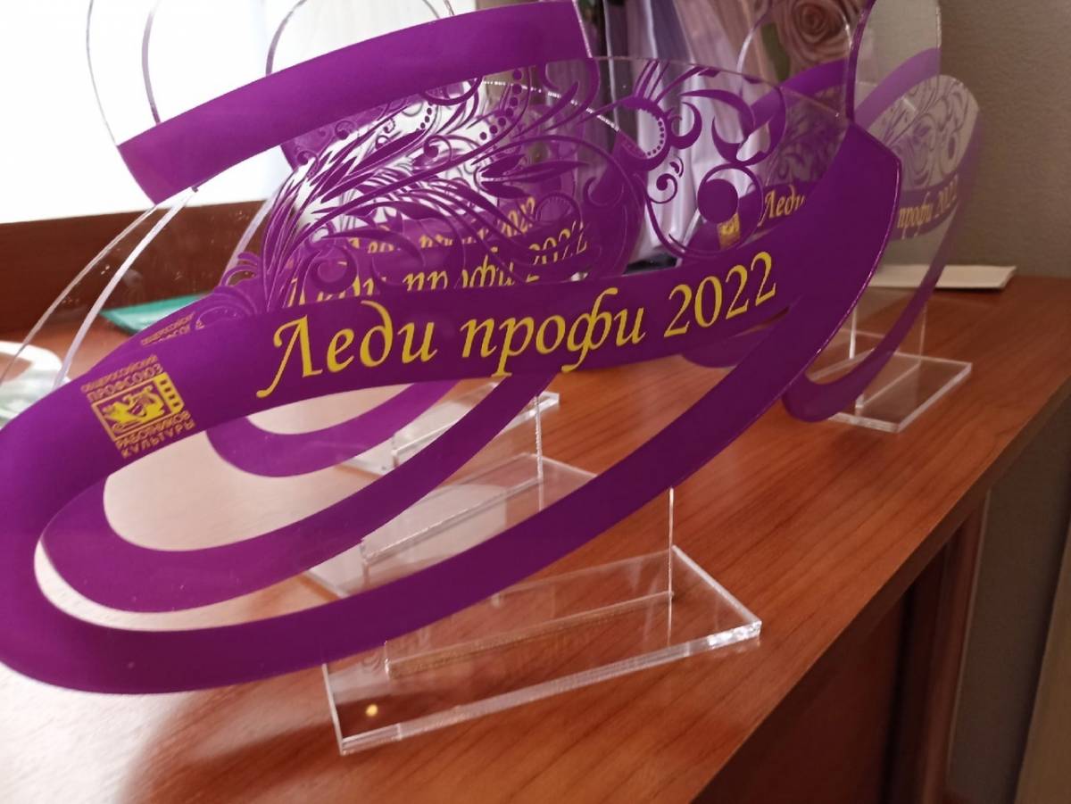 Методист марёвской библиотеки приняла участие в юбилейном конкурсе «Леди-профи».