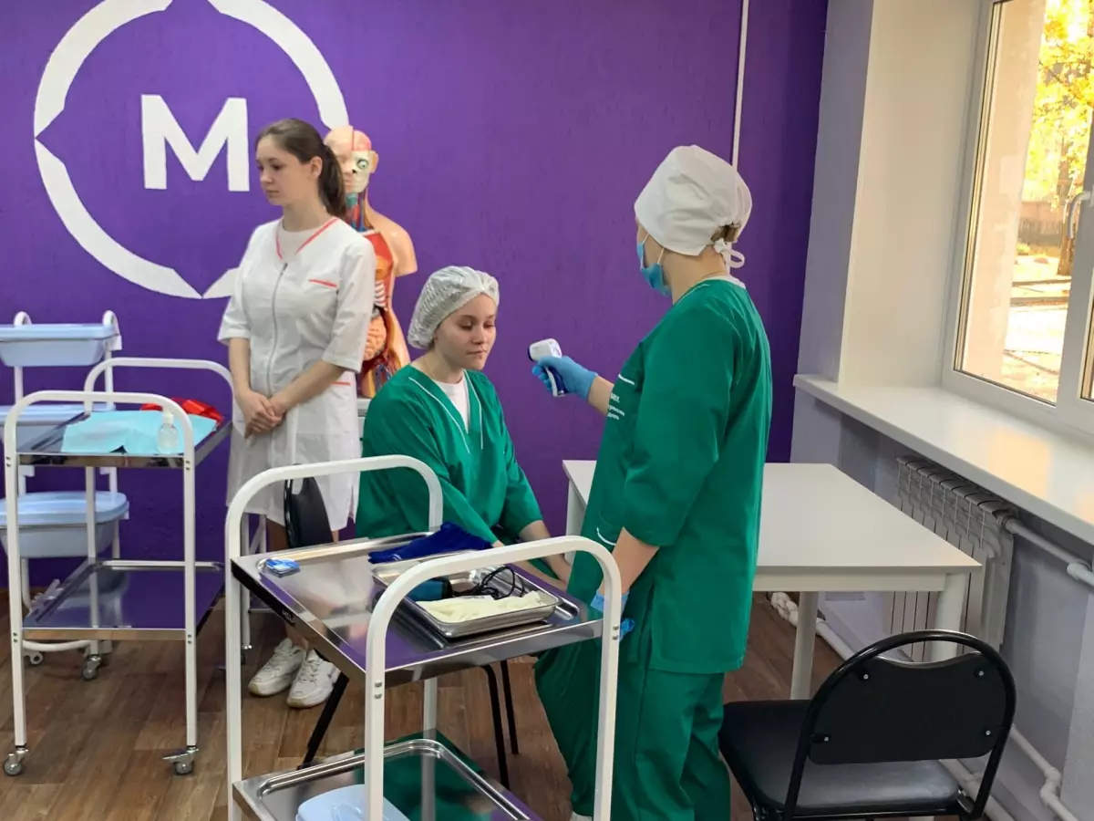 Мастерская по медицинскому и социальному уходу открылась в Боровичском медицинском колледже