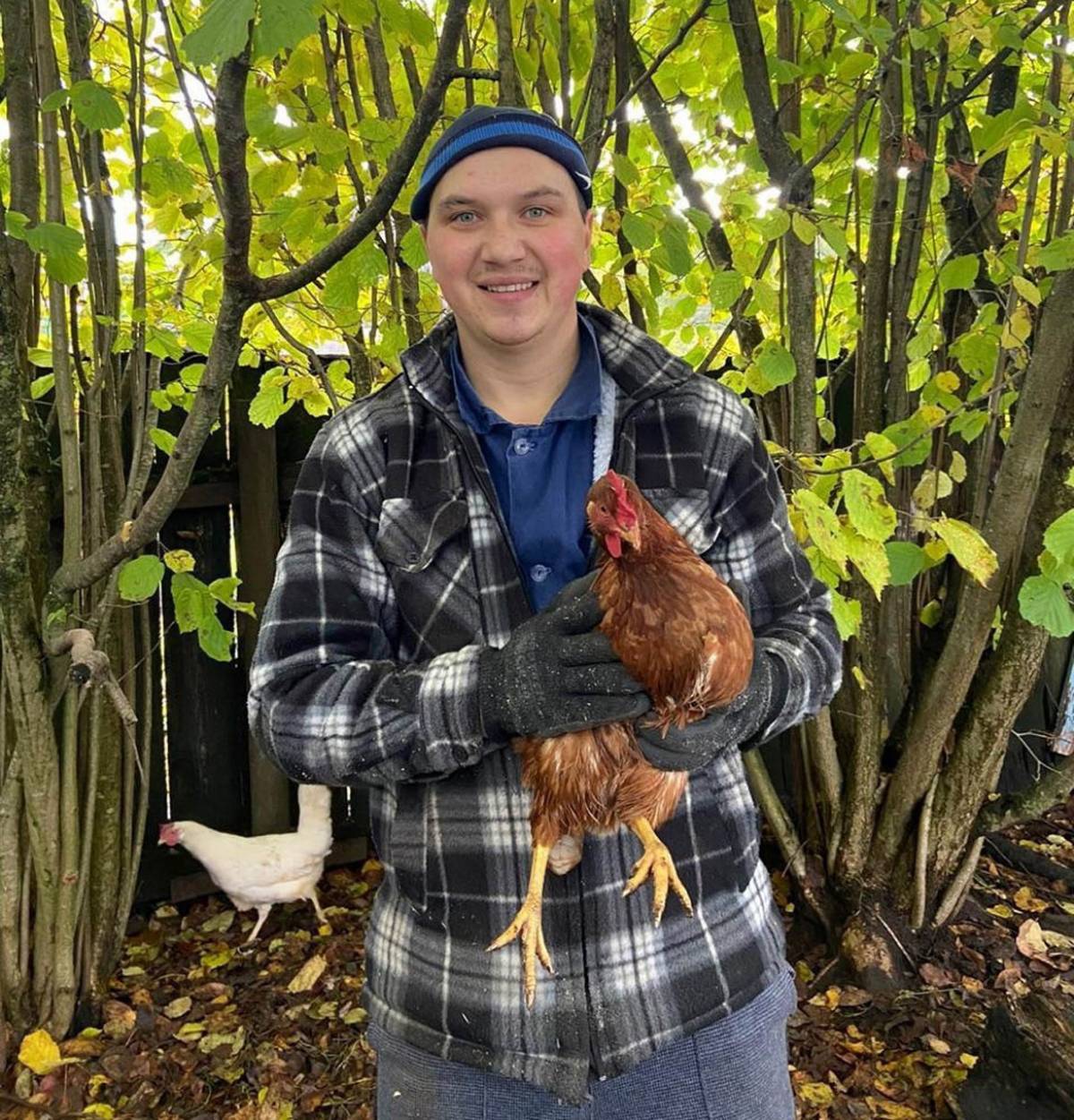 Соцконтракт помог жителю д. Сергеево Парфинского района создать личное подсобное хозяйство