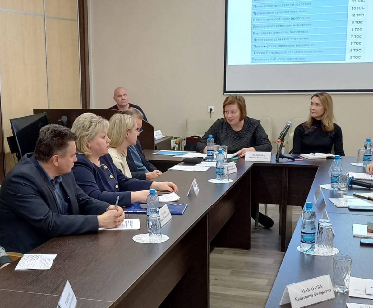 Гостям из Ленинградской области рассказали о лучших ТОСах Новгородского района