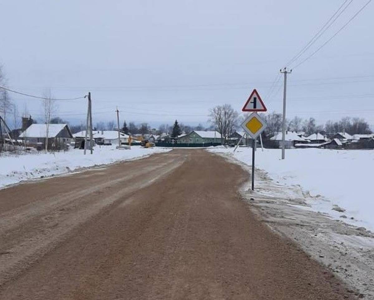 В декабре в Чудове  завершены работы по строительству автомобильной дороги общего пользования местного значения по улице Рябиновая