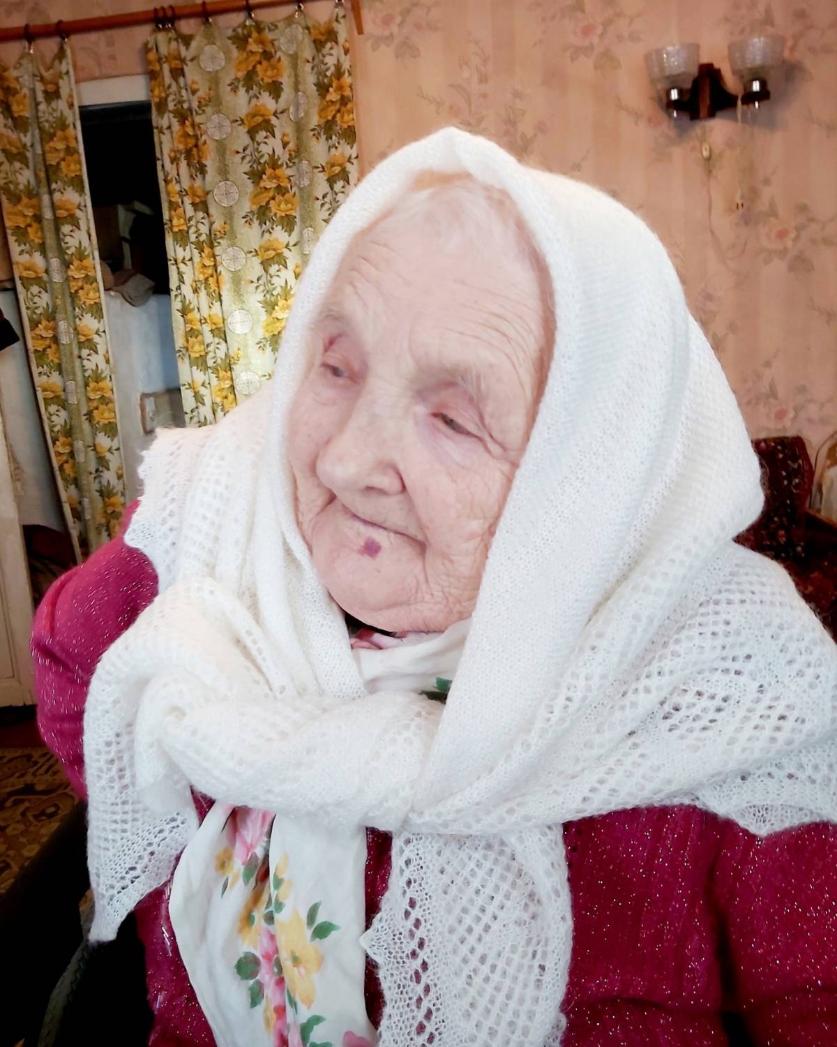 Участнице Великой Отечественной войны Анисье Сергеевне Кироновой исполнилось 100 лет