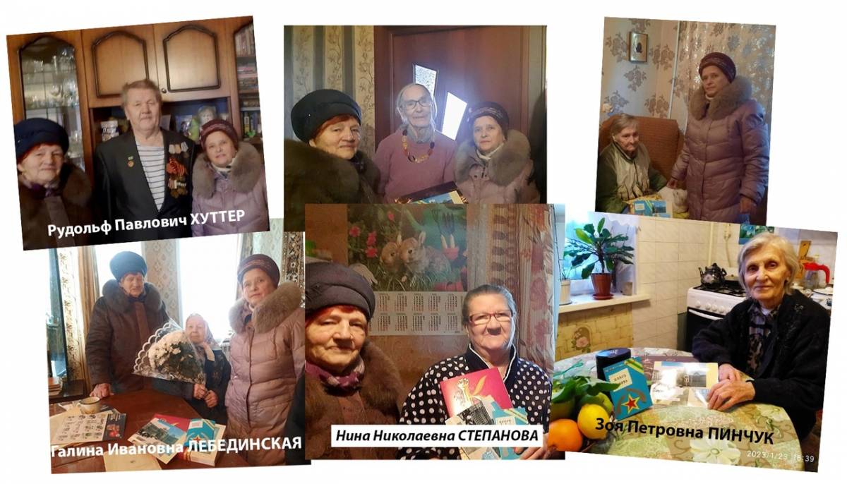 В Малой Вишере поздравили проживающих в городе жителей блокадного Ленинграда с датой полного его освобождения
