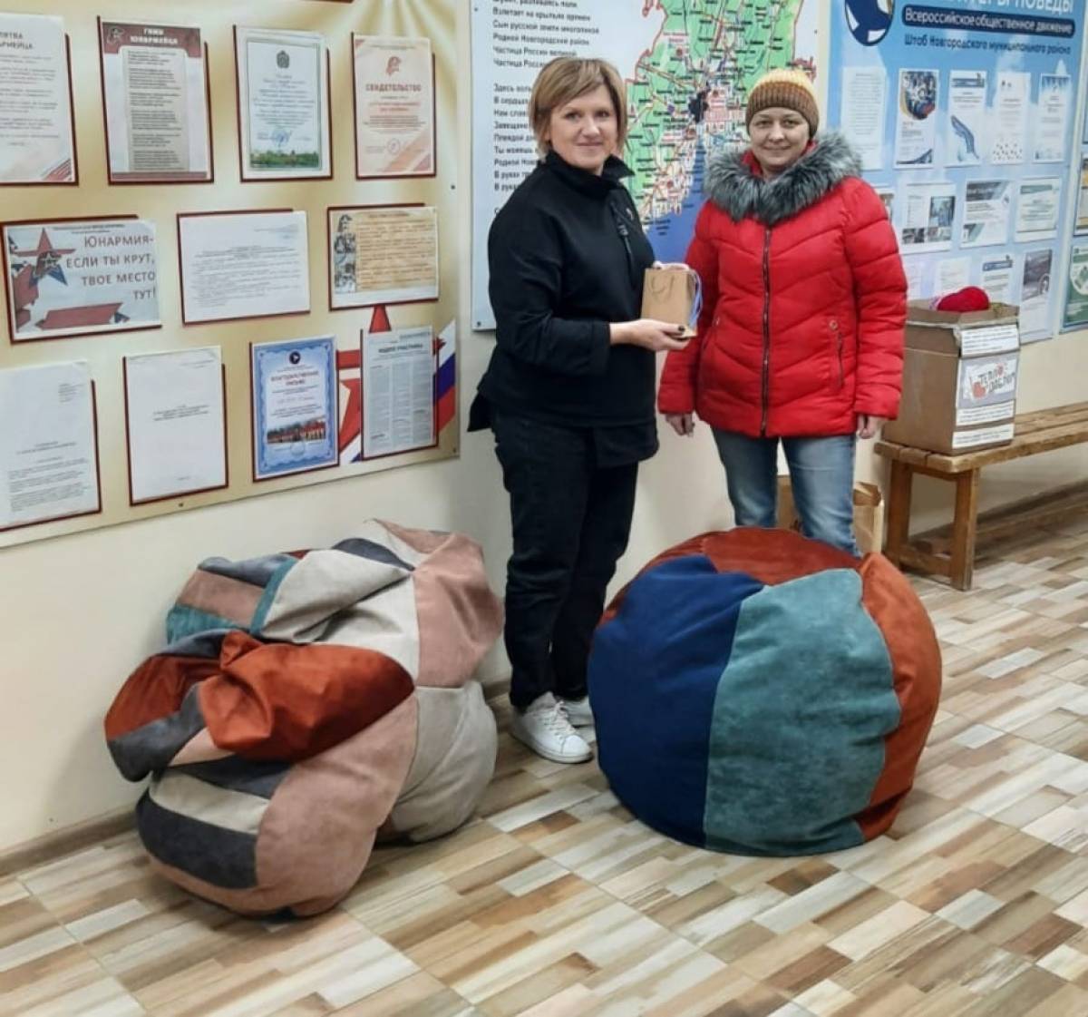 Фото предоставлено Центром развития добровольчества Новгородского района