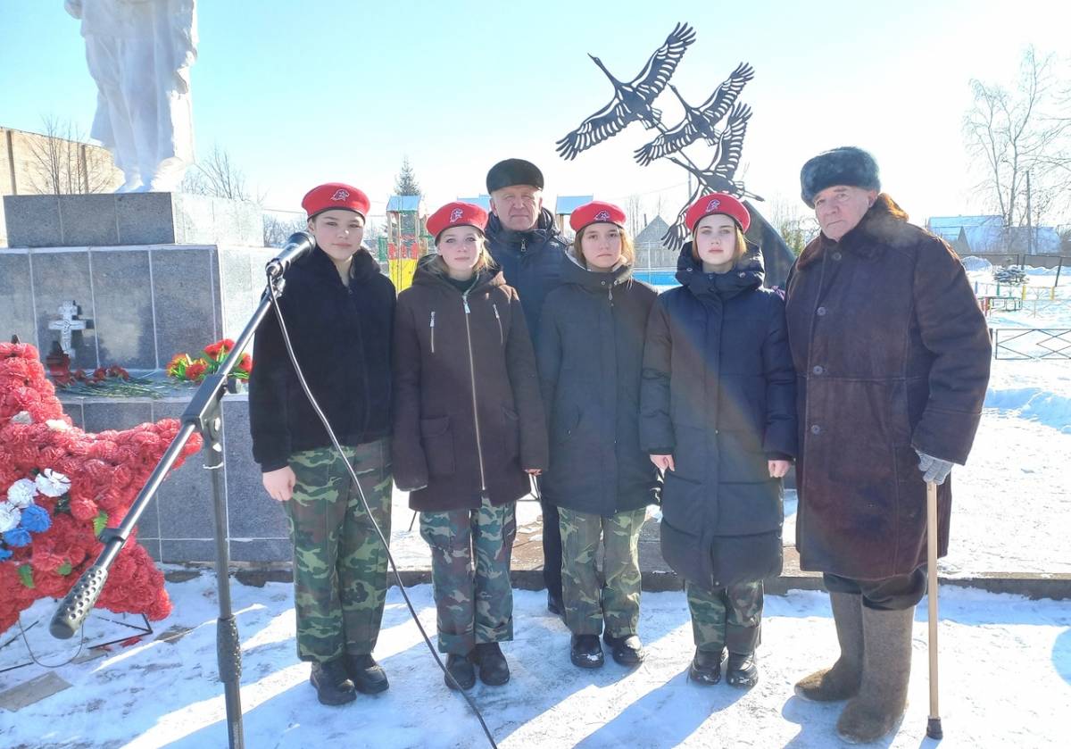Волотовцы отметили 79-ю годовщину освобождения района от немецко-фашистских захватчиков