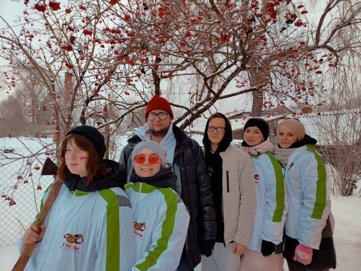 В деревне Ермолино Новгородского района высадился «Софийский десант»