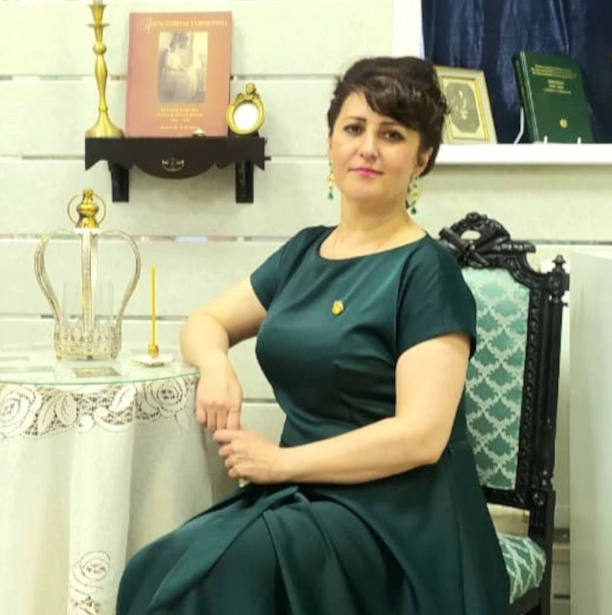 Основательница окуловского музея «БиблиОтечество» презентовала авторскую поэтическую программу