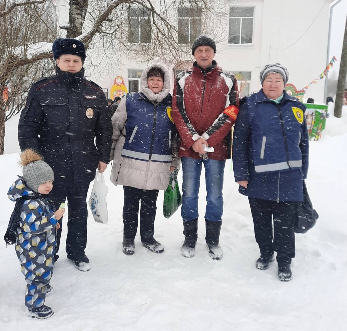В посёлке Неболчи на охрану общественного порядка выходит  добровольная народная дружина