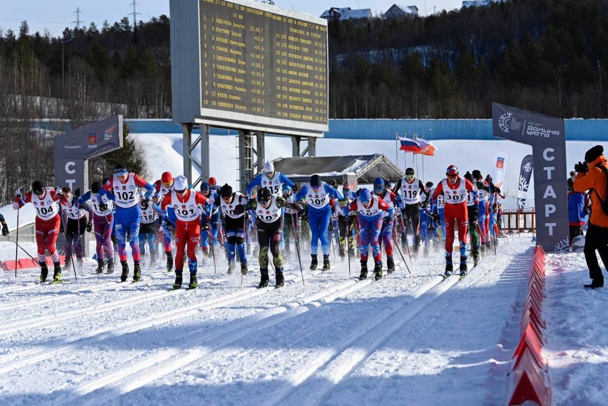Лыжницы из Марёва отличились на «Празднике Севера»