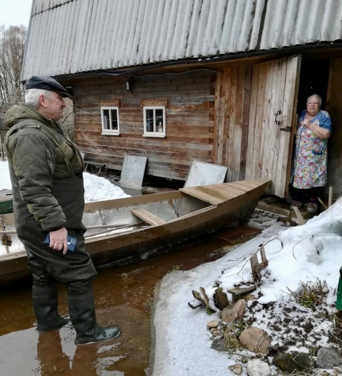 Ситуация с паводком в Новгородском районе стабилизируется