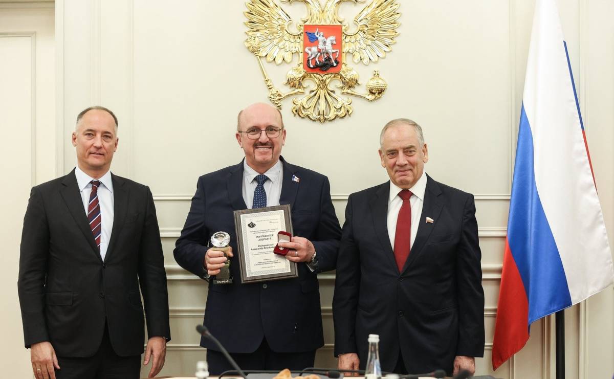 Председатель СПК «Левочский» Александр Федоровский -лауреат премии имени П.А. Столыпина