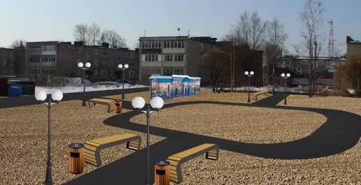 В Окуловке по проекту «Формирование комфортной городской среды» будет обустроена зона отдыха и площадка для катания на роликах и велосипедах