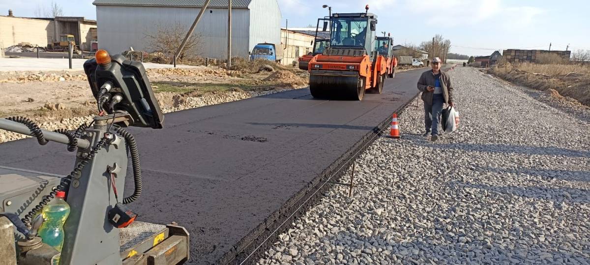 В деревне Лесная Новгородского района началась реконструкция дороги