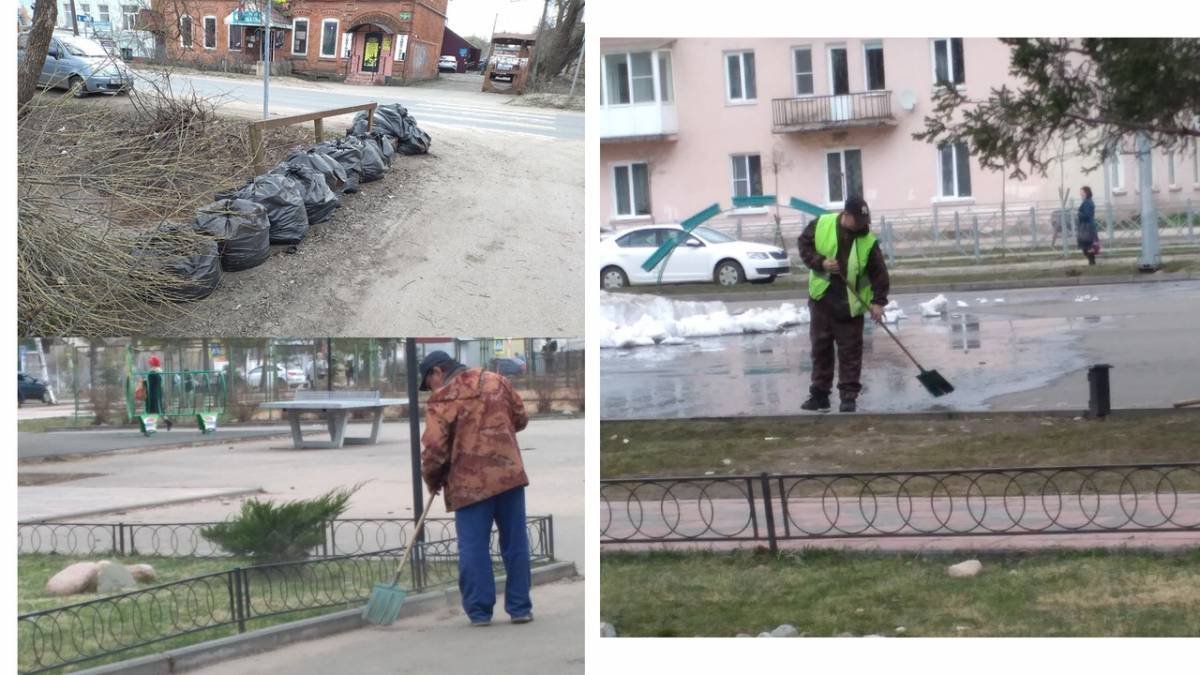 В Малой Вишере идёт двухмесячник благоустройства
