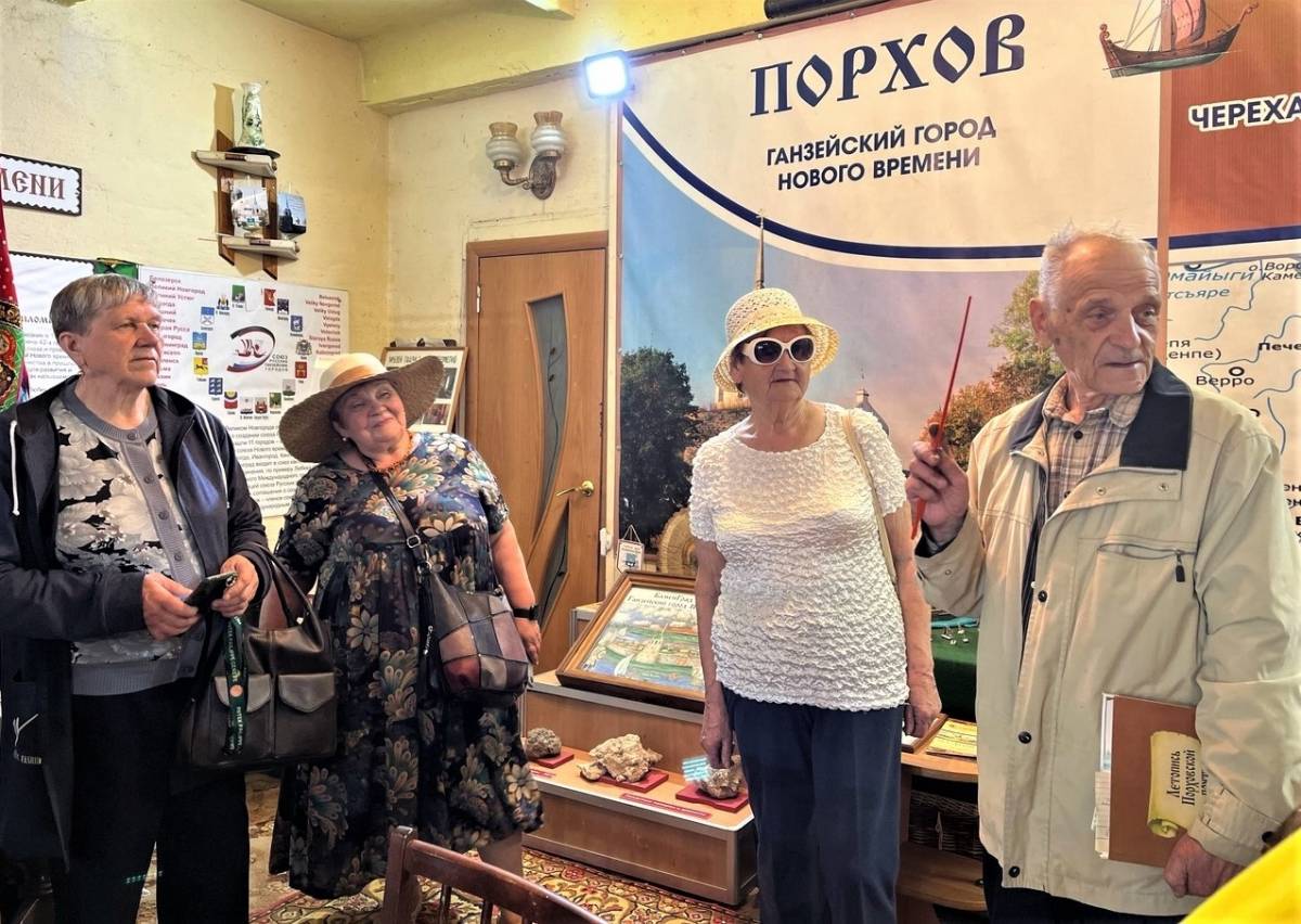 Солецкие активисты серебряного возраста побывали в городе Порхов Псковской области