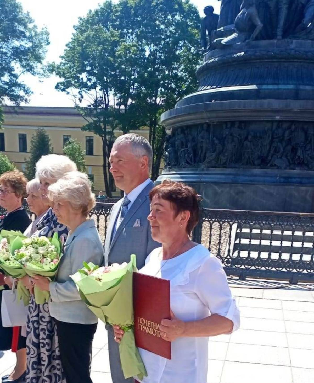 Окуловский педагог Муза Ермаченко удостоена Почётной грамоты Министерства просвещения Российской Федерации