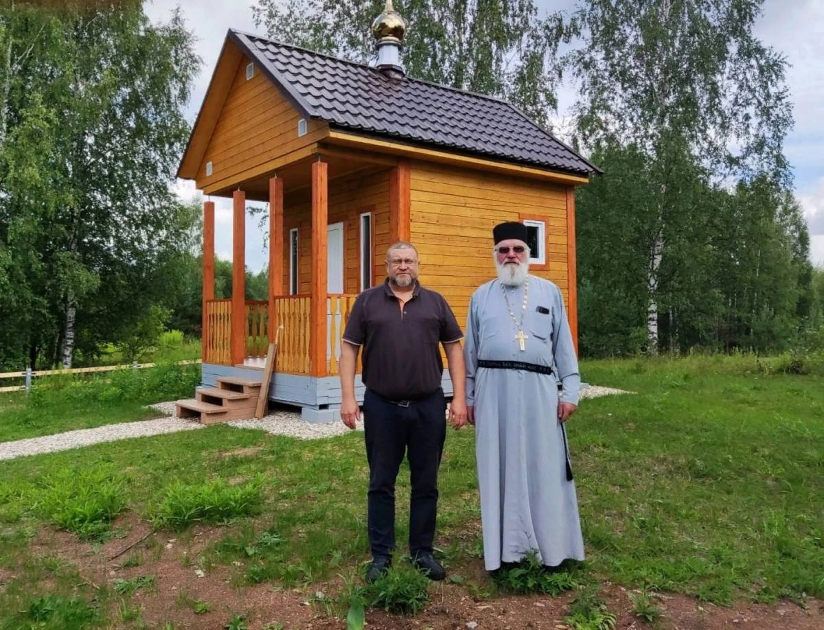В селе Шереховичи Любытинского района появилась новая часовня