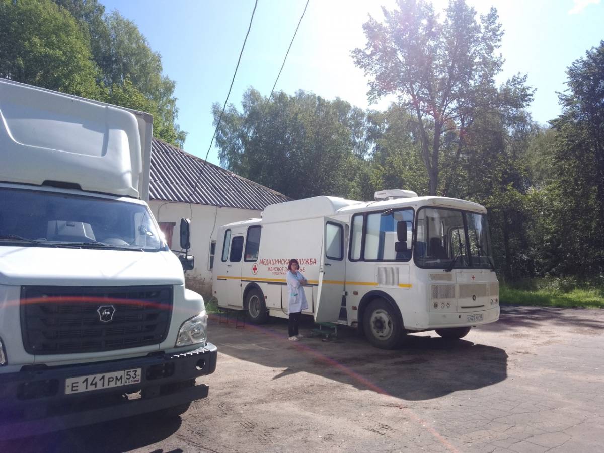В мобильной поликлинике в Марёве обследовались 128 жителей округа