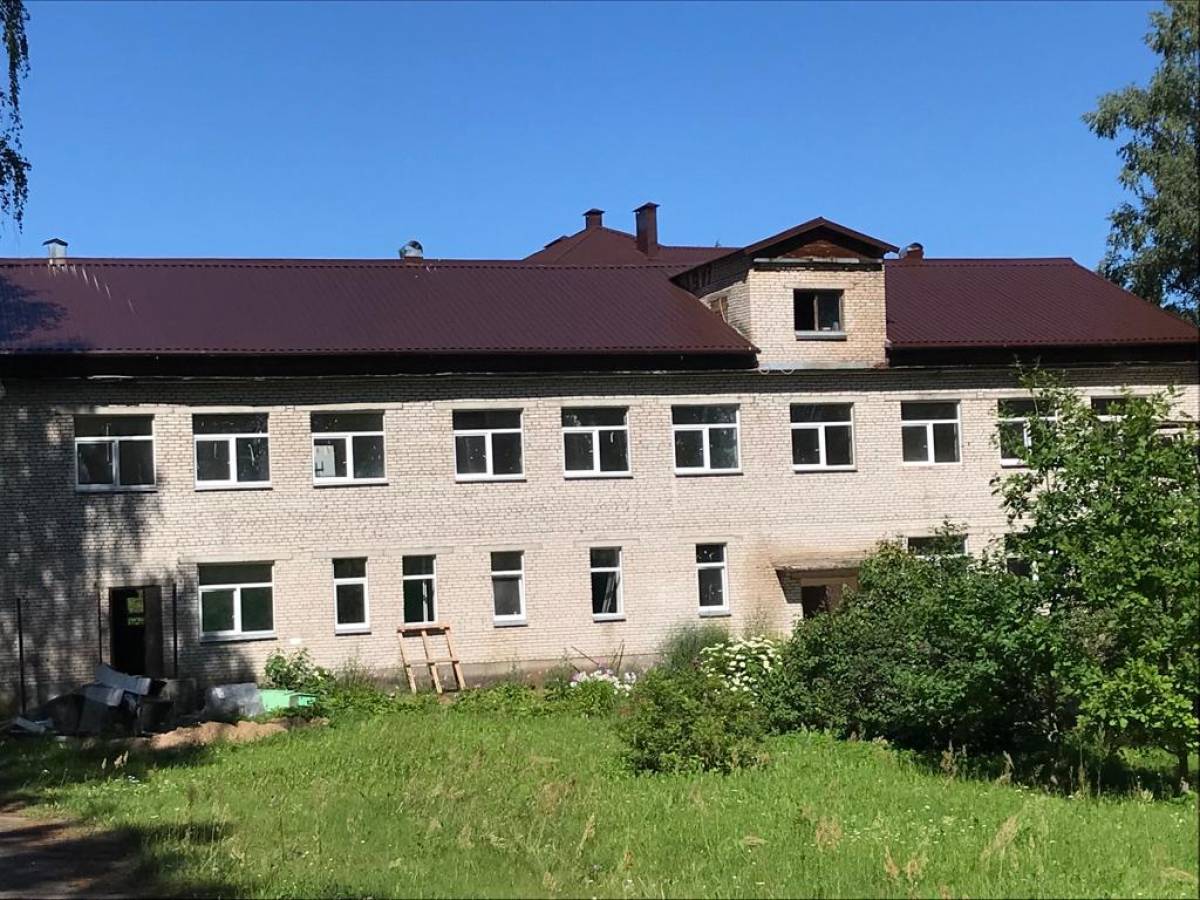 Капремонт Марёвской школы выполнен на 41%
