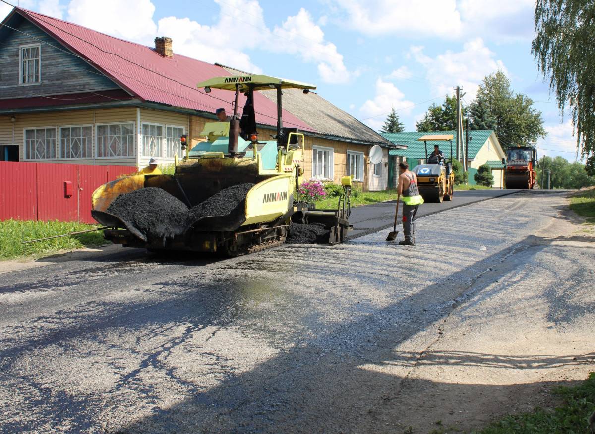 В селе Мошенское обновили небольшой, но значимый проезд