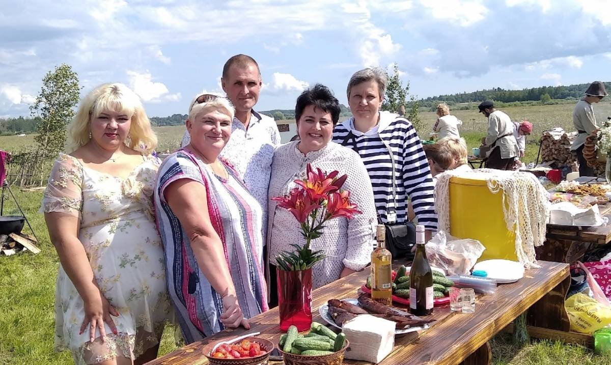 На фото активисты ТОС «Скирино»