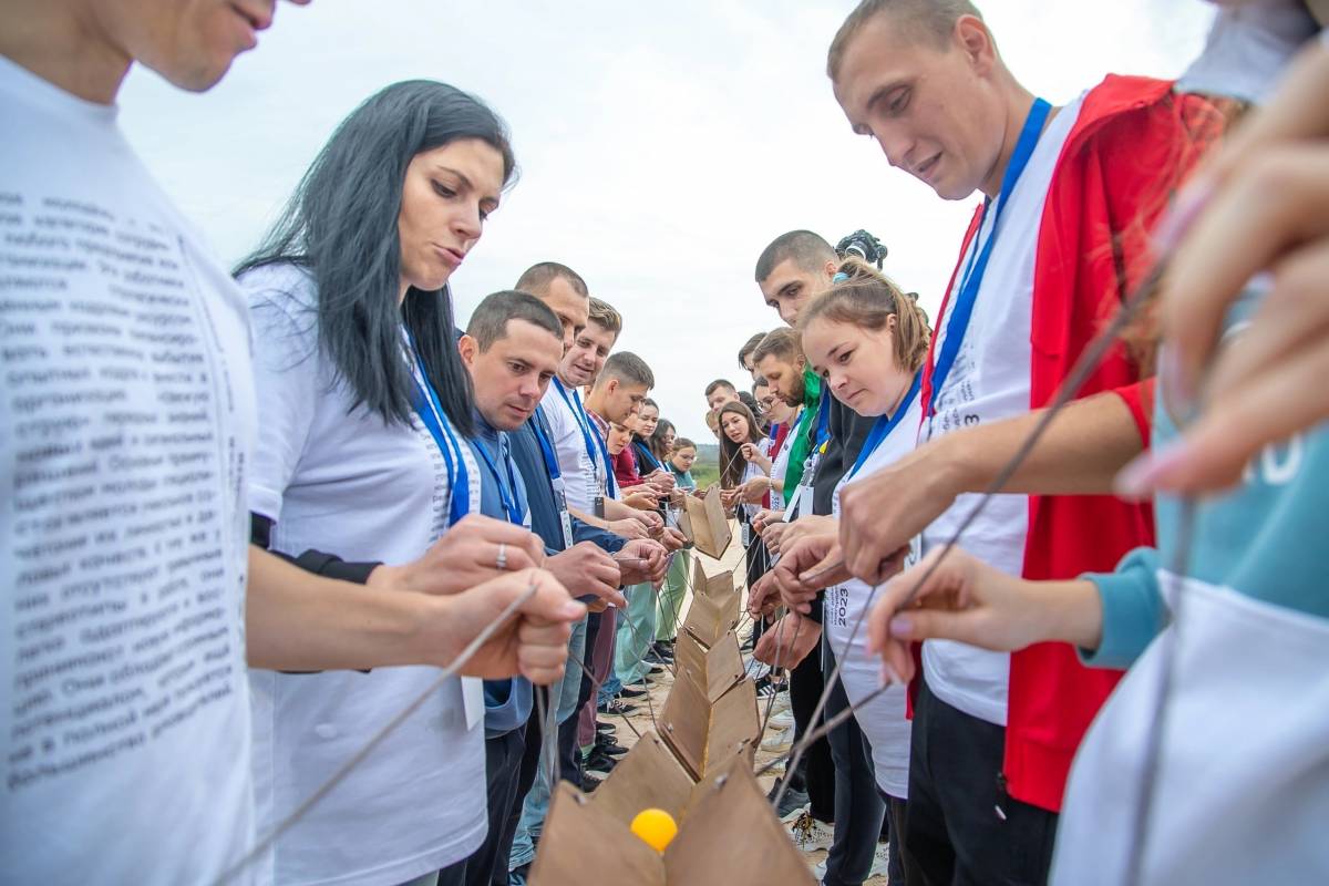 В Любытинском районе прошёл областной  слёт рабочей молодёжи «МолодёжНО»