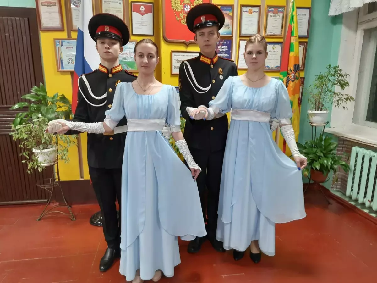 Новоселицкие кадеты отправятся на Кремлёвкий бал в Москву