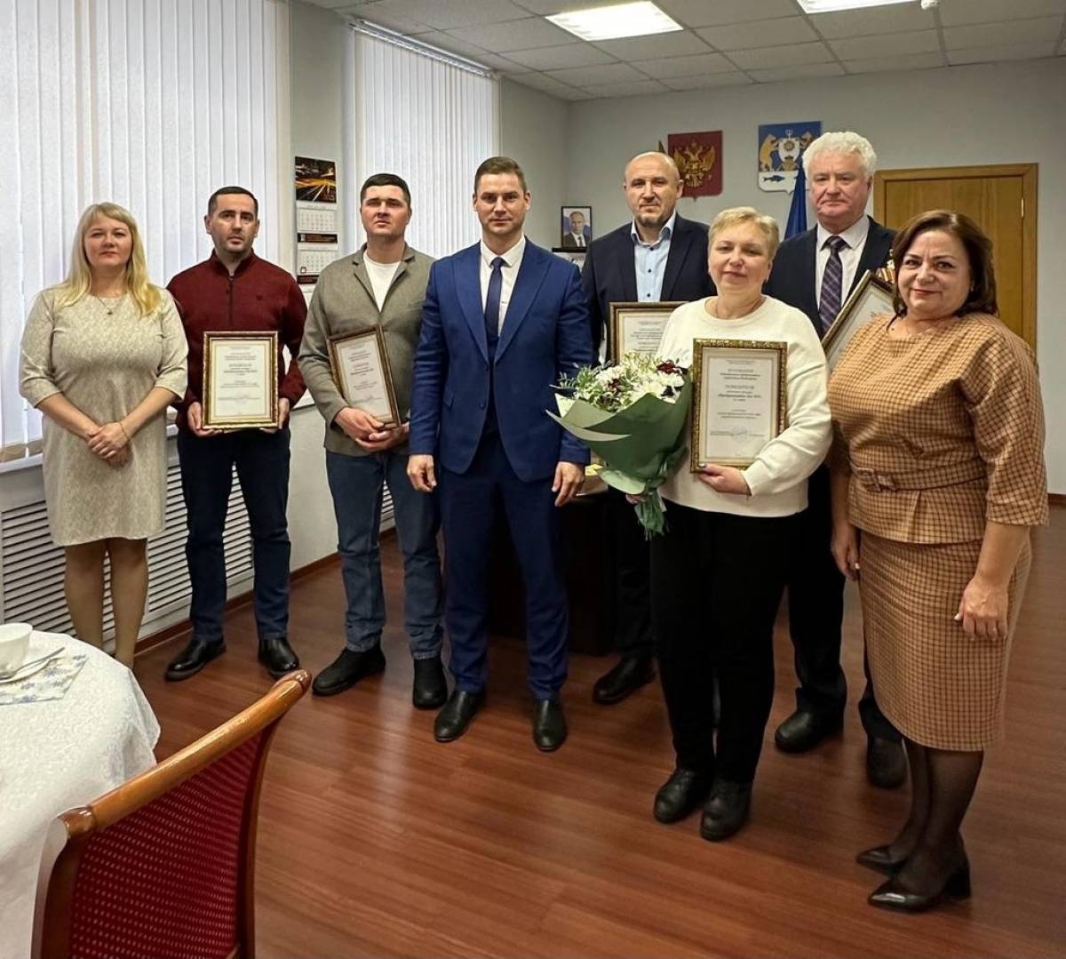 В Новгородском районе наградили лучших предпринимателей