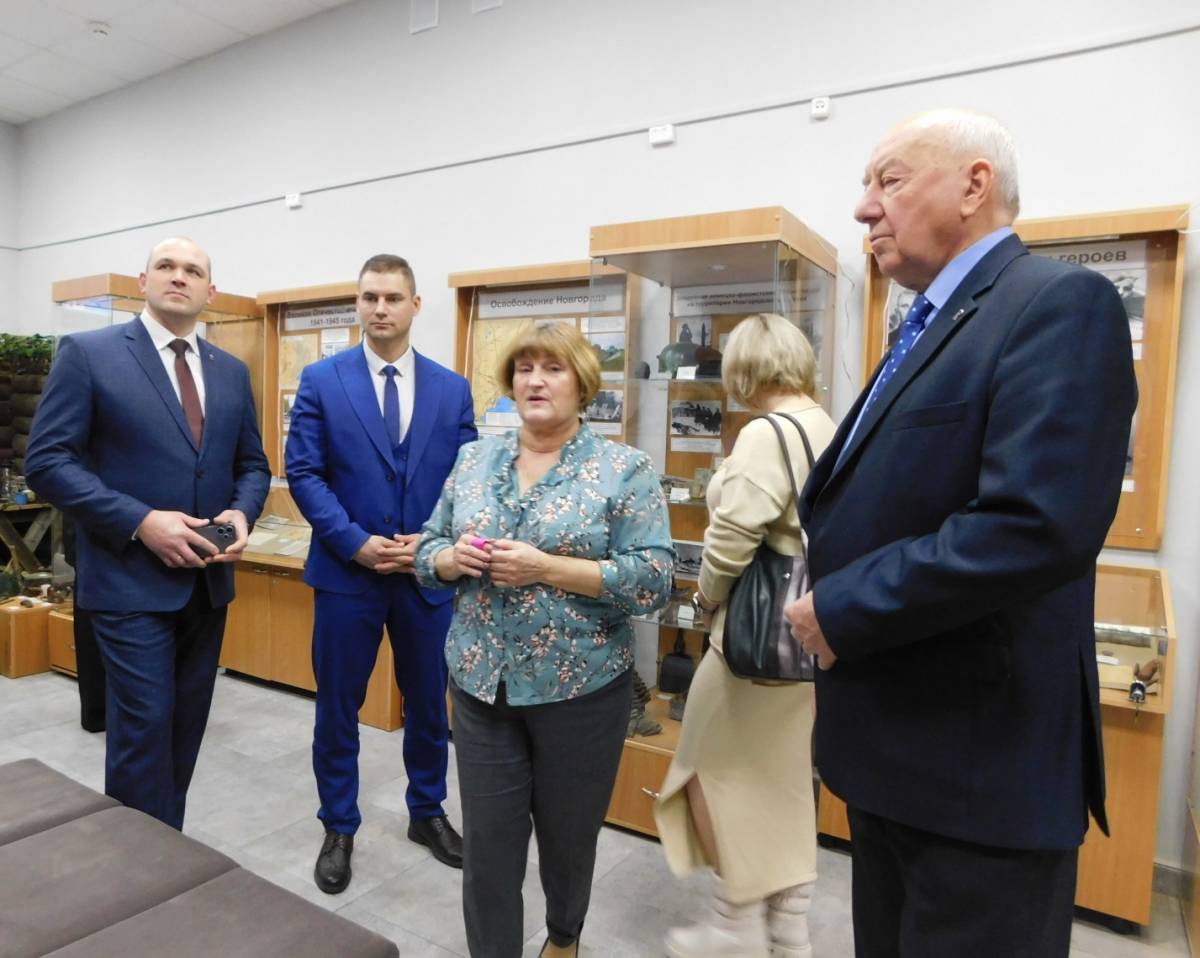 В Новгородском районе торжественно открылся обновленный краеведческий музей