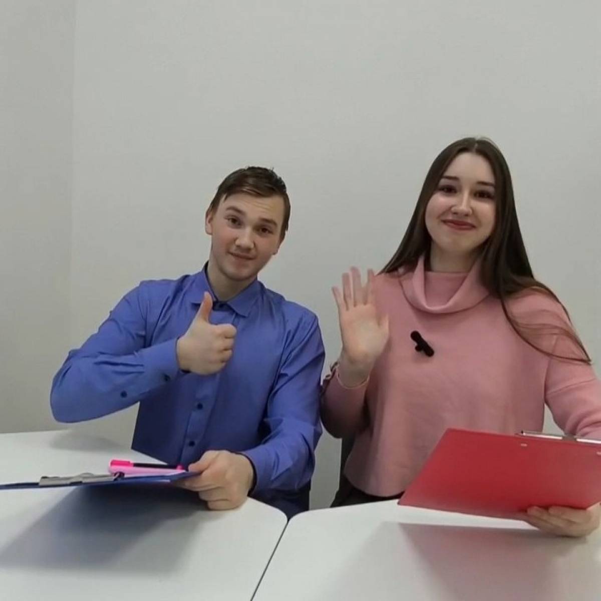 Школьники из поселка Тёсово-Нетыльский Новгородского района открыли своё телевидение