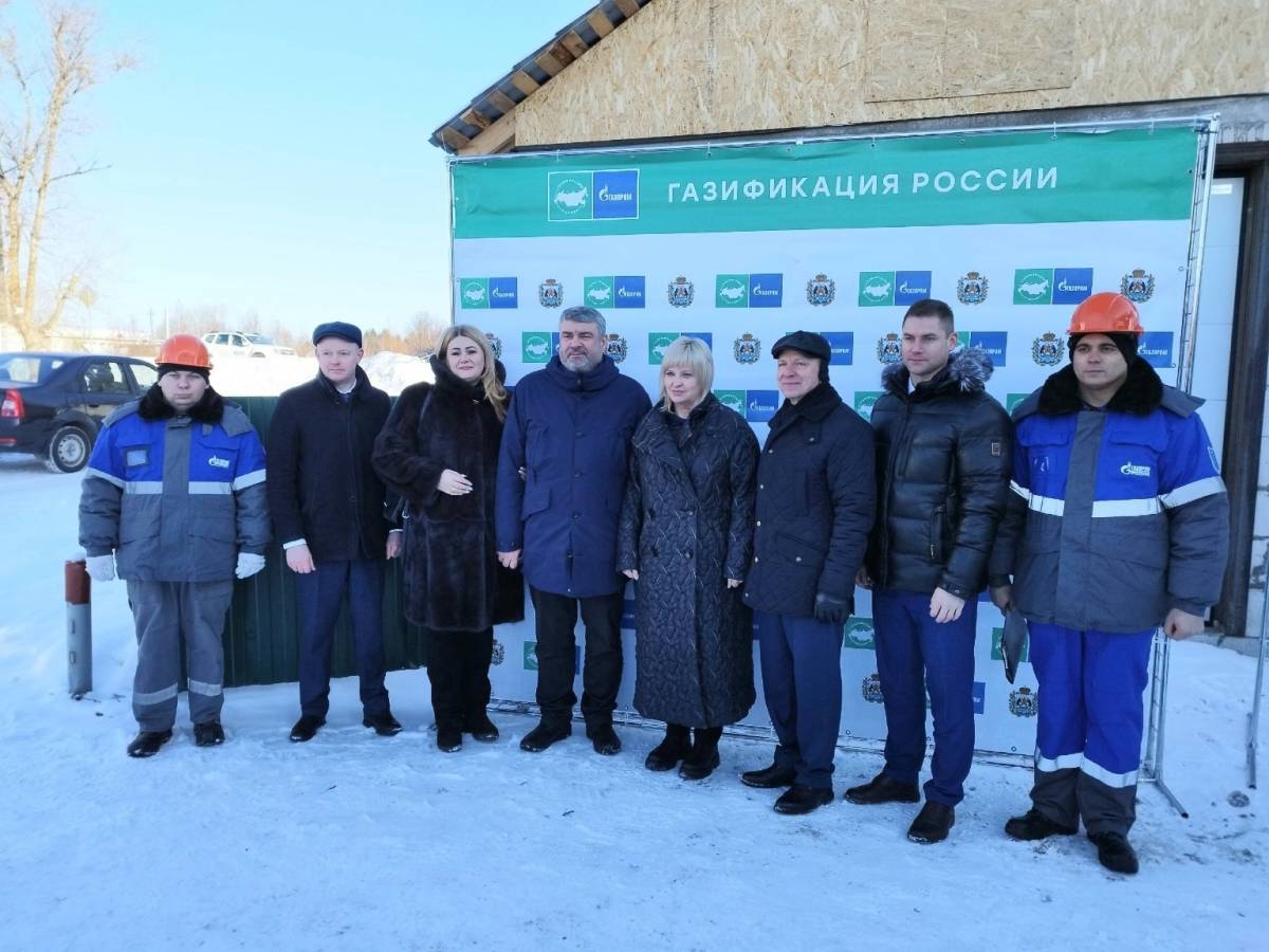 В посёлке Пролетарий состоялась торжественная церемония пуска природного газа