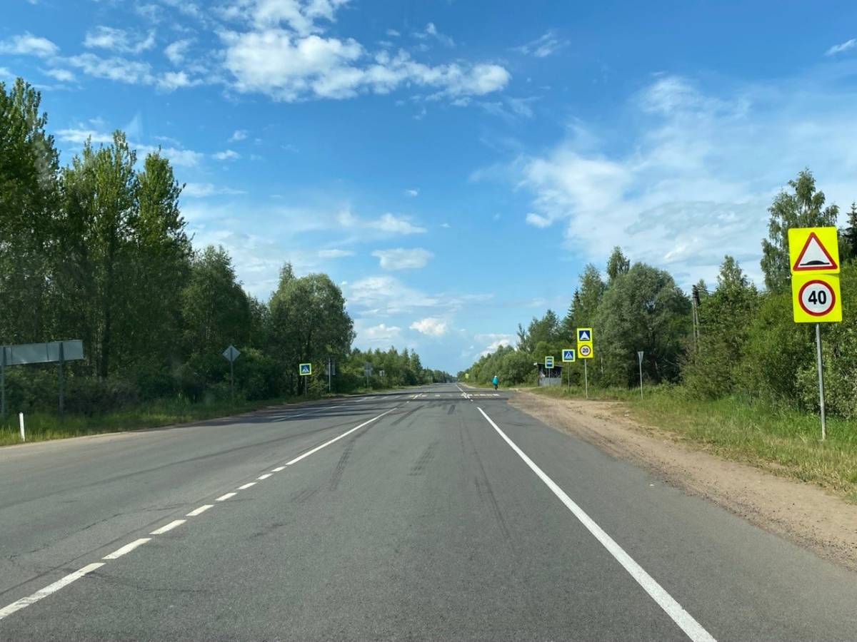 В Поддорском районе отремонтируют участок трассы Шимск – Старая Русса – Холм