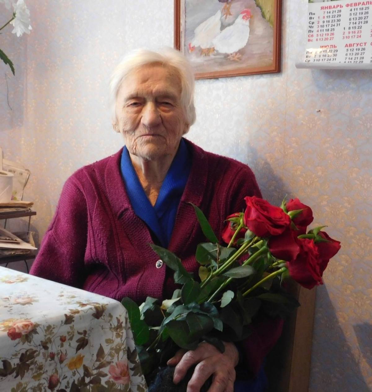 Жительнице  Чудова  Александре Андреевне Гевейлер исполнилось 100 лет