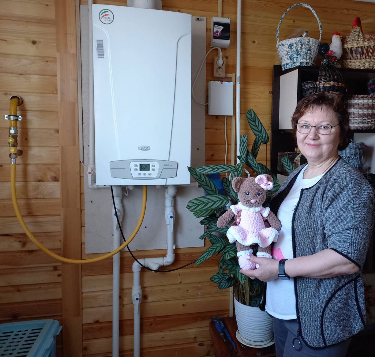 В Волоте еще девять домов подключили к газу