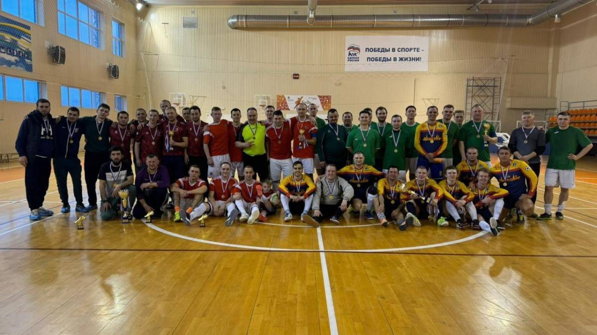 Марёвский «Горец» стал победителем чемпионата Валдайского городского поселения по мини-футболу во второй лиге