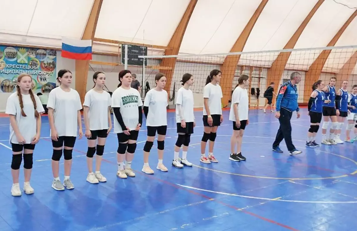 Марёвская волейбольная команда – призёр спартакиады