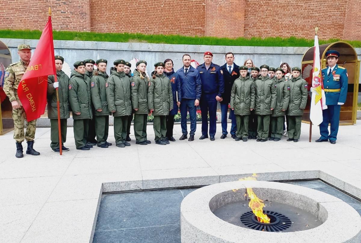 Шестиклассников Новоселицкой школы приняли в гвардейцы