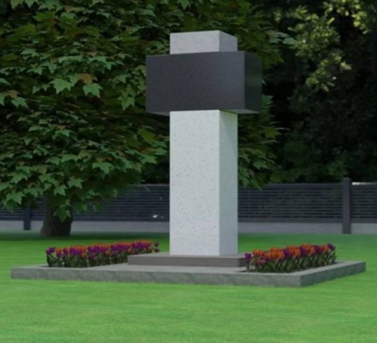 На замену Памятного знака на улице Сергея Кузнецова заключен муниципальный контракт с индивидуальным предпринимателем В.И. Симановым.