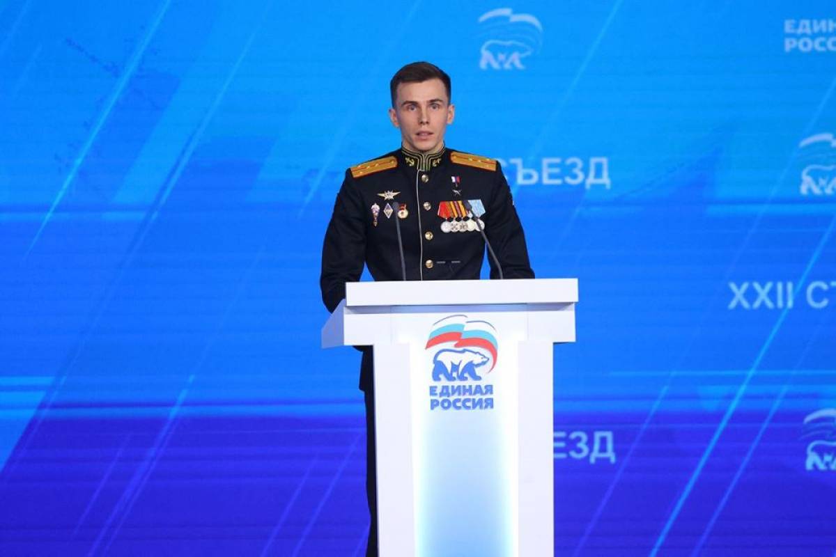 Участник программы «Время Героев» Герой России Владислав Головин