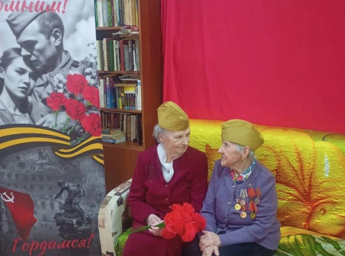 94-летняя жительница села Марёво стала участницей конкурса «Победный май»