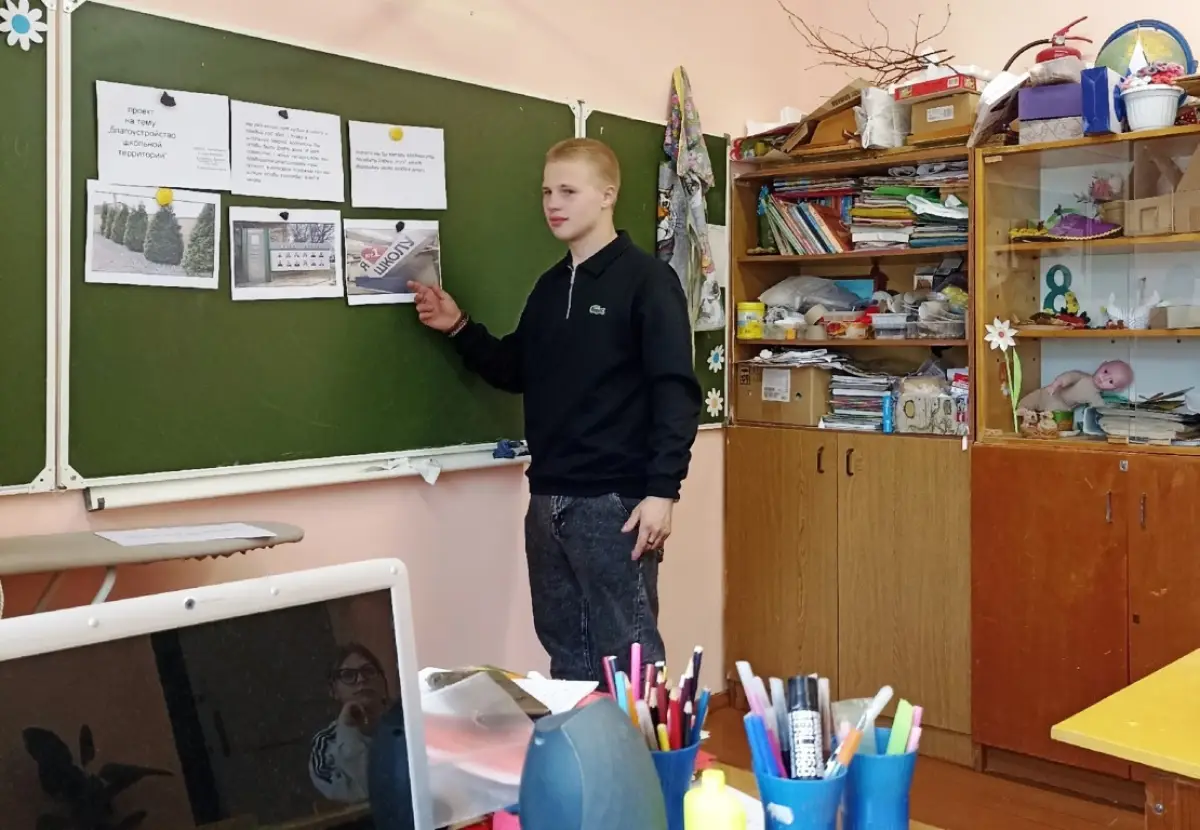 В Парфинском округе школьники приятно удивили учителей своими идеями