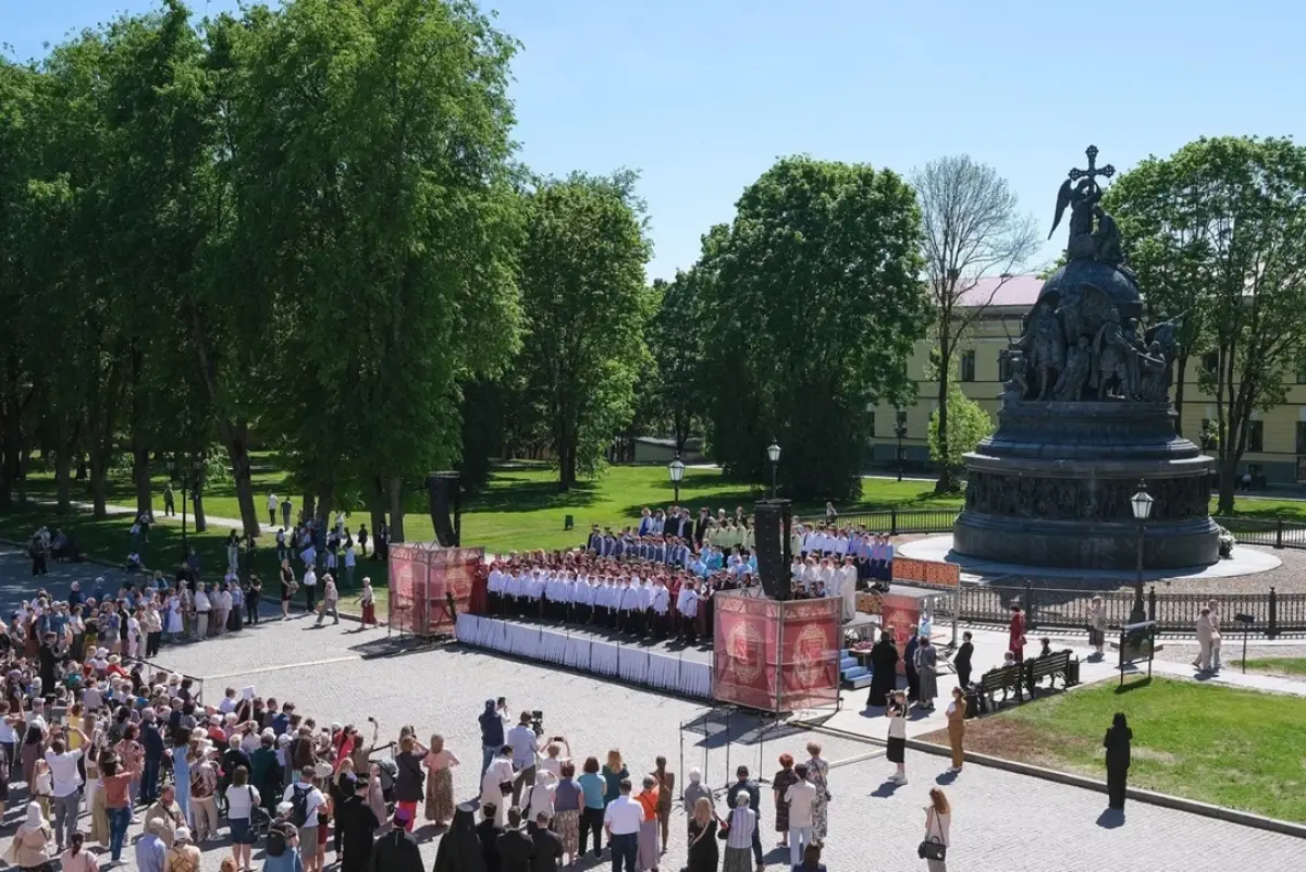В Великом Новгороде отмечают День славянской письменной и культуры