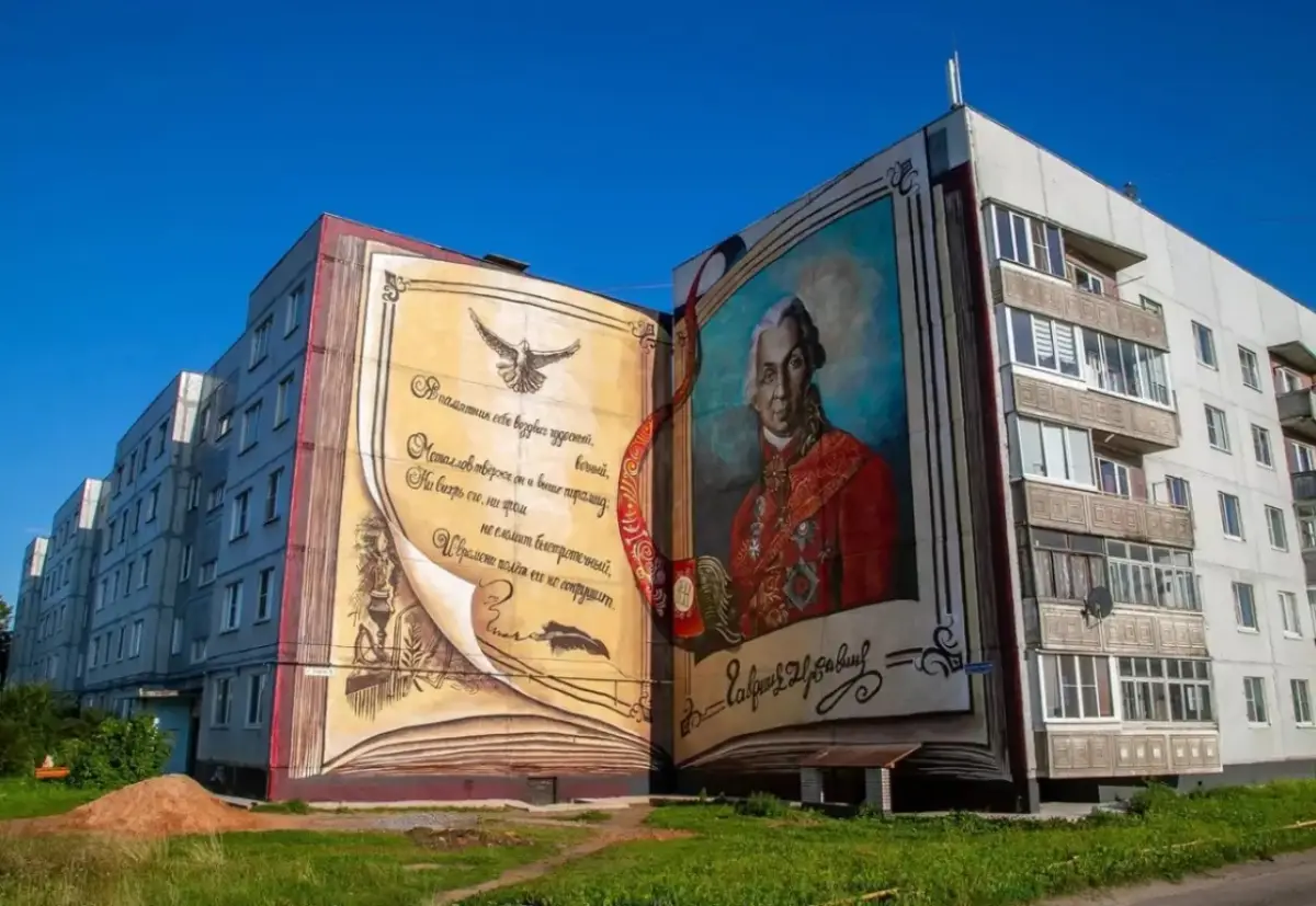В этом году художники обсудят эскизы новых муралов с жителями Новгородчины