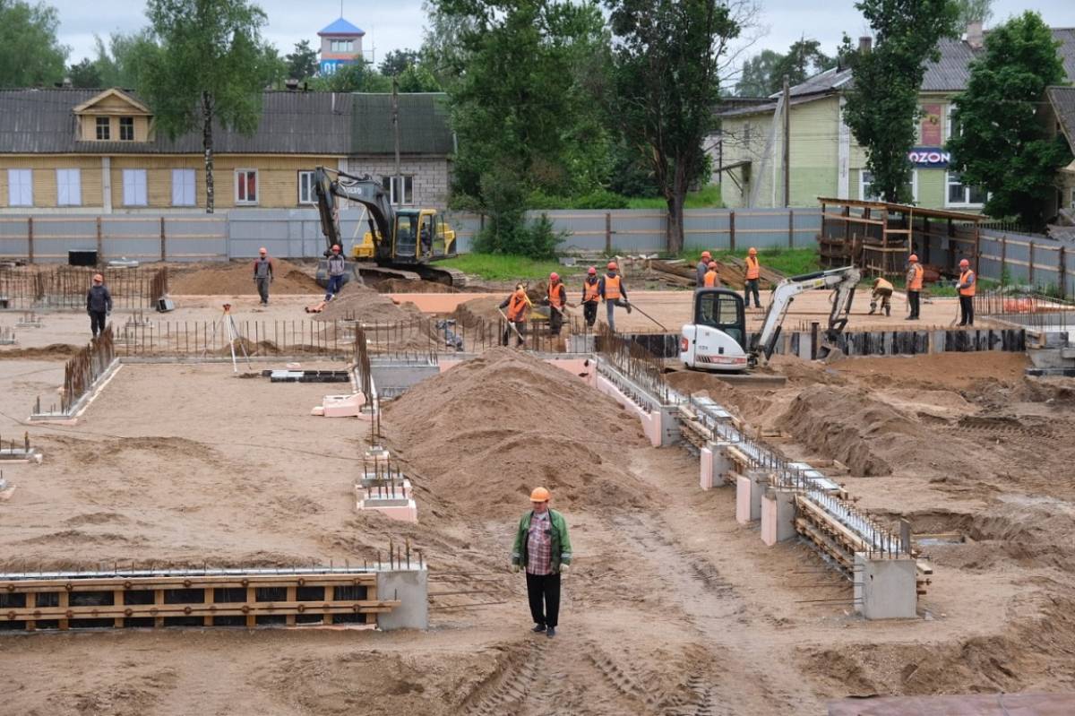 На этом месте раньше располагался кинотеатр